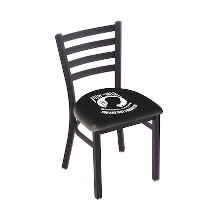 HOLLAND BAR STOOL CO BlackLogo Chair, VinylSeat L00418POWMIA